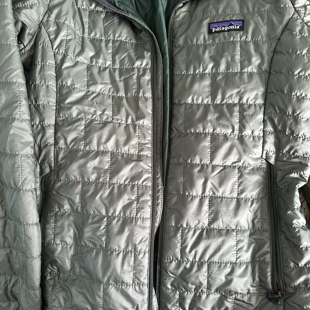 Patagonia Green Quilted Jacket